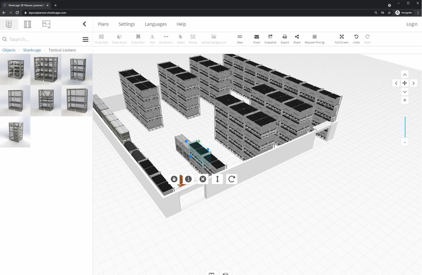 SHARKCAGE - Modular Warehouse